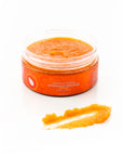 Gommage Corps Orange Inaturel en pot de 200g - Exfoliant doux à base d’écorce d’orange.