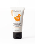 Écran solaire SPF 50+ Inaturel 200ml, protection solaire haute efficacité, protège contre les rayons UVA et UVB tout en hydratant la peau, idéal pour une exposition prolongée au soleil.