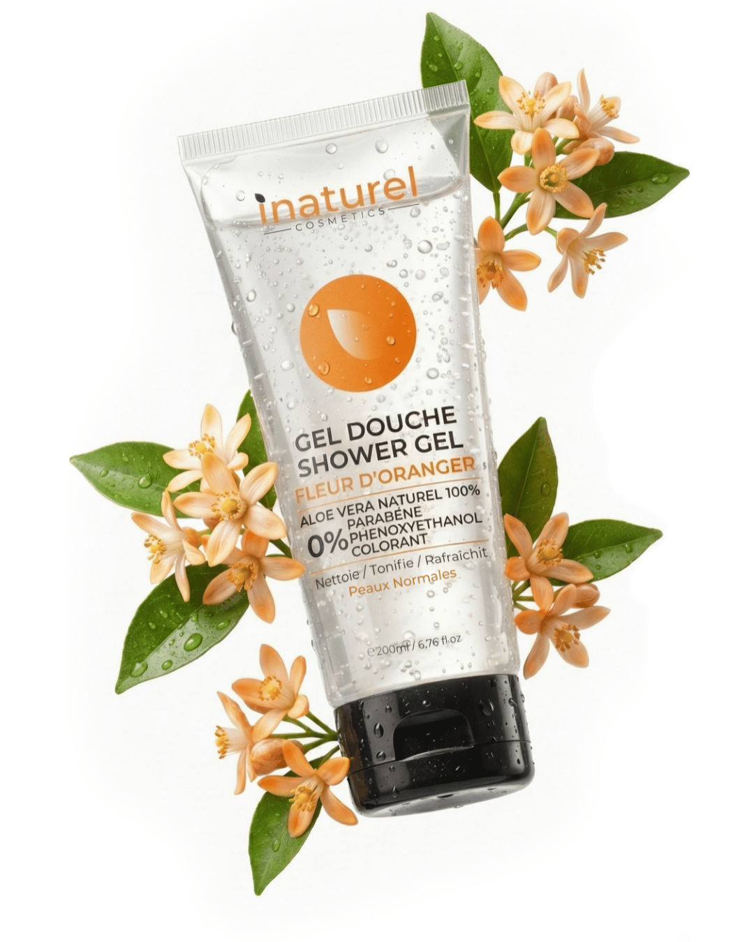 Gel Douche Fleur d’Oranger Inaturel