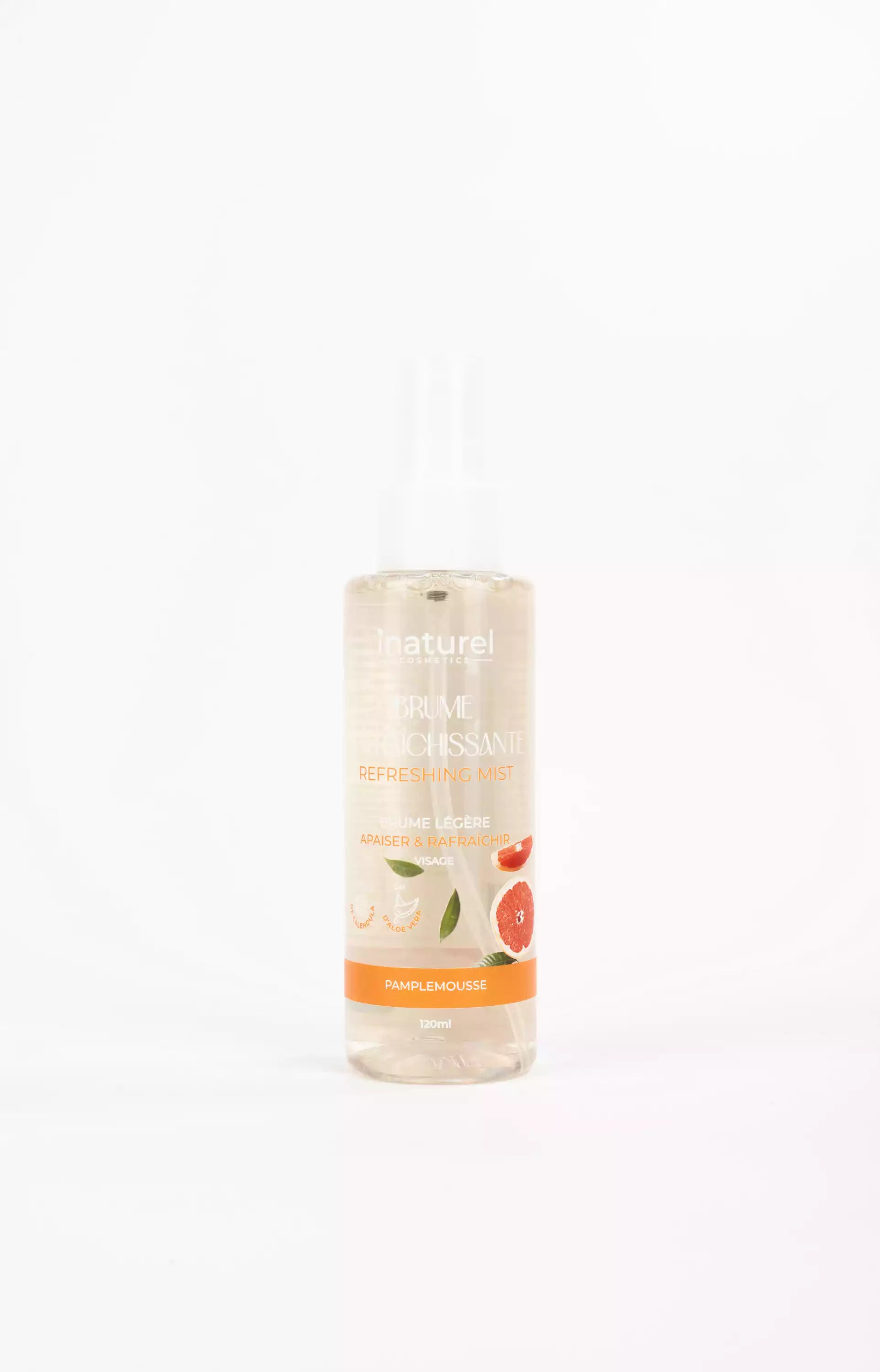 Brume Rafraîchissante Pamplemousse Inaturel - Fraîcheur Tonique et Hydratation
