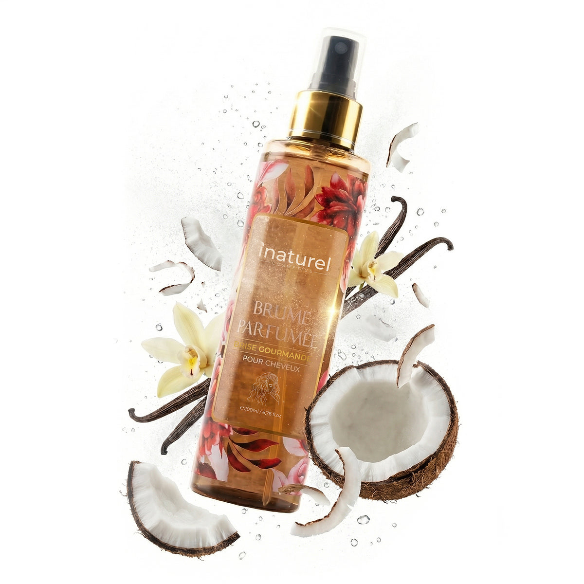 Brume Parfumée pour Cheveux – Brise Gourmande