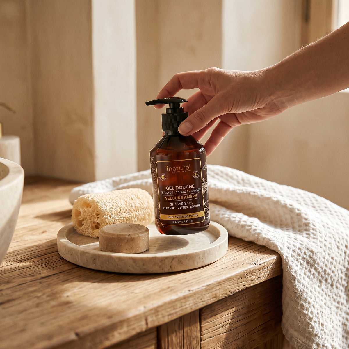 Gel douche sans sulfate • VELOURS AMÈRE