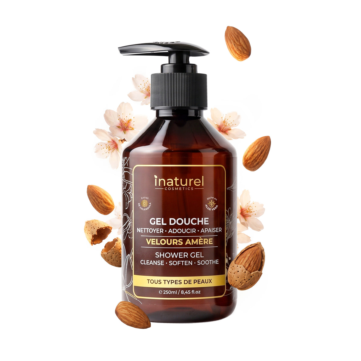 Gel douche sans sulfate • VELOURS AMÈRE