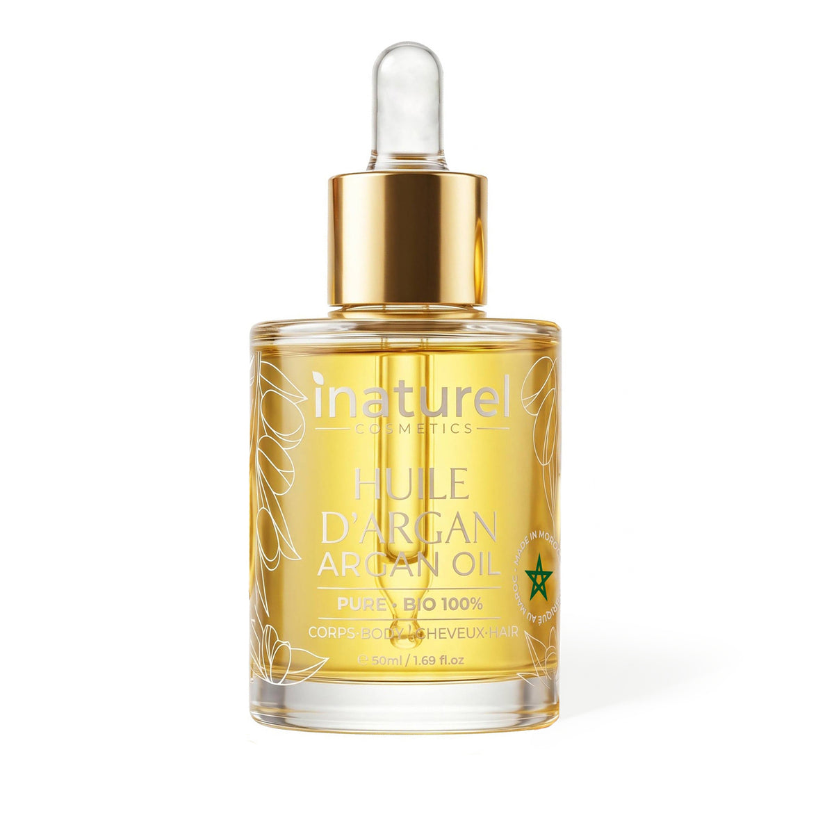 Huile d'Argan 100% PURE · Corps &amp; Cheveux