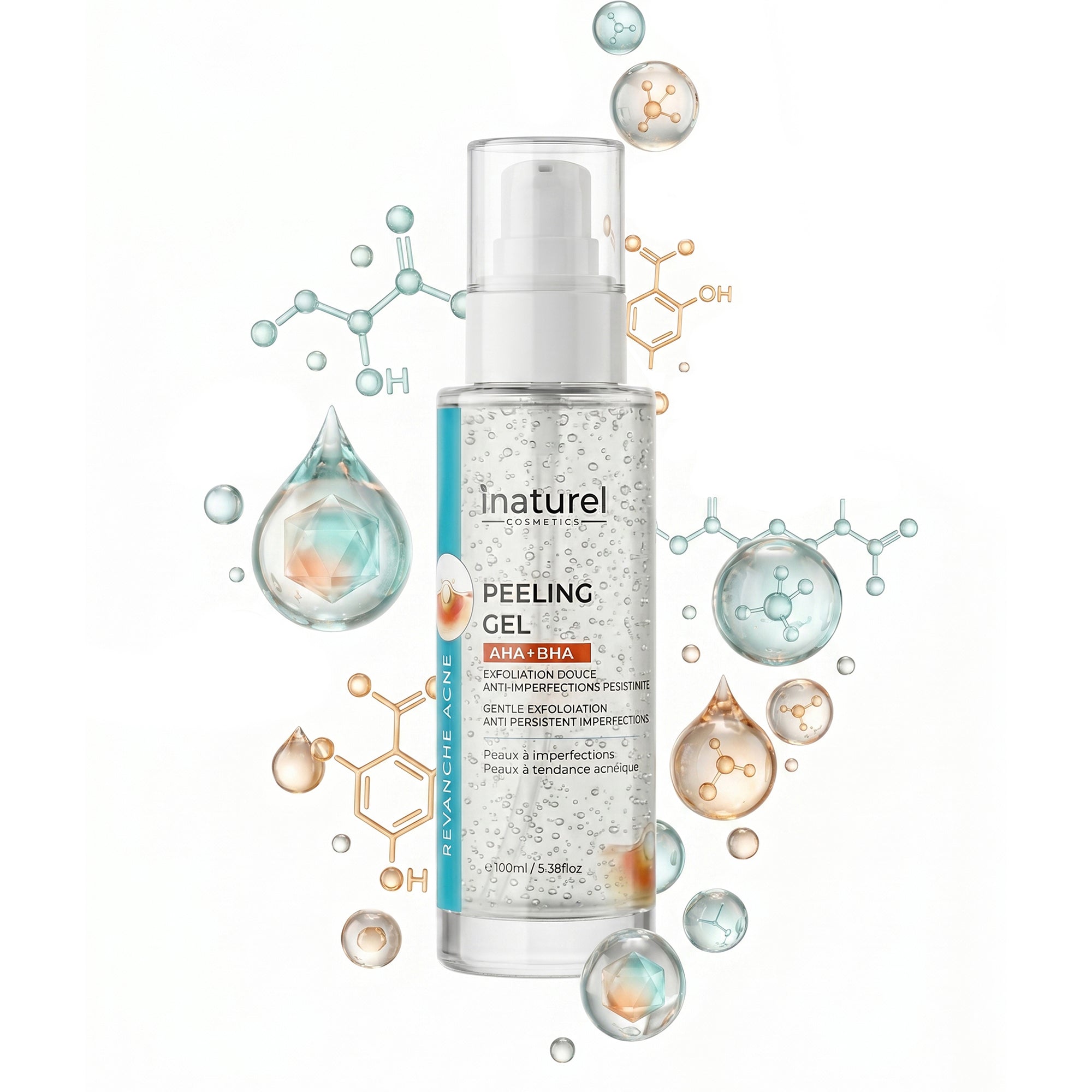Peeling gel Revanche Acné - Exfoliation douce · Anti-imperfections persistantes