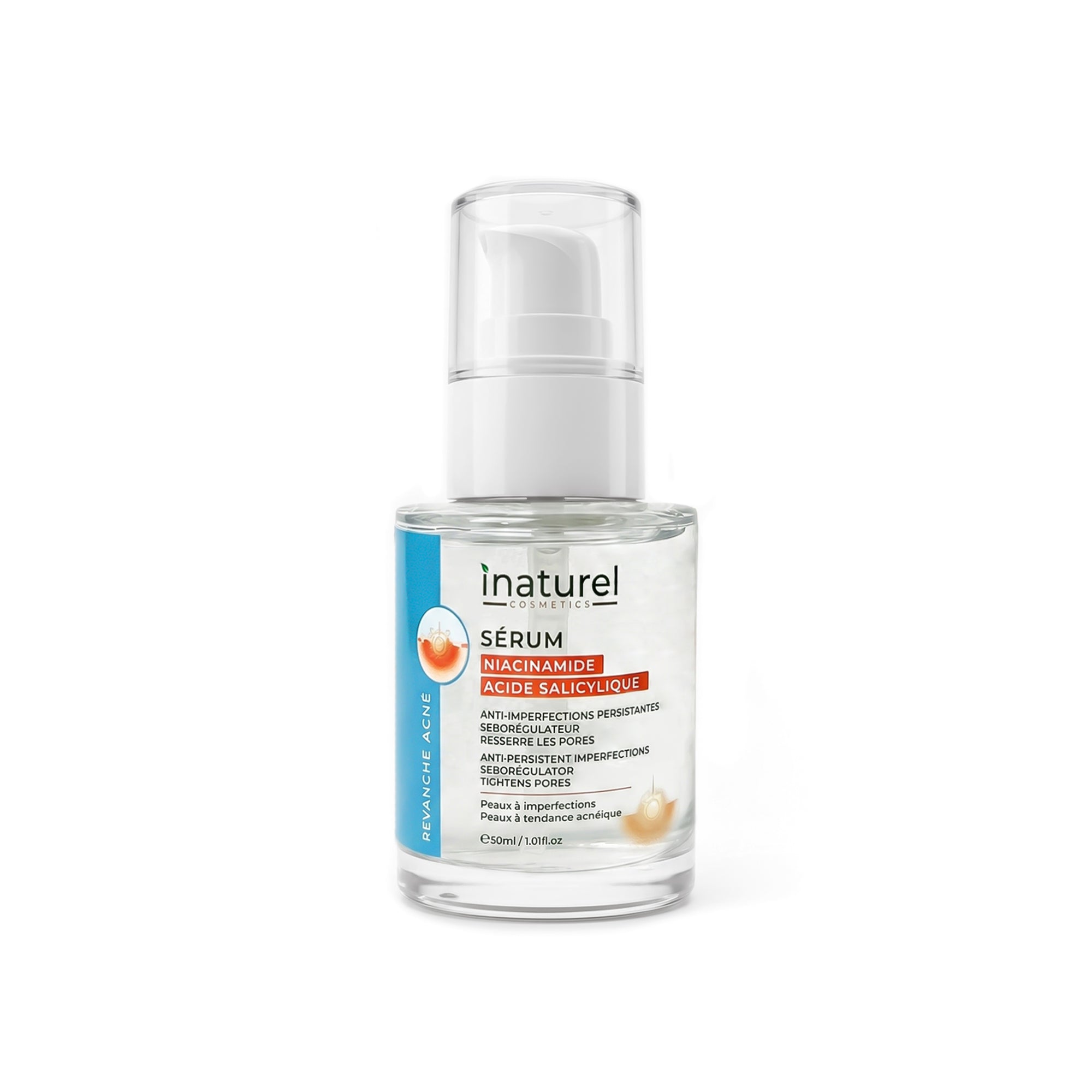 Serum Revanche Acne - Anti-imperfections persistantes · Séborégulateur · Resserre les pores