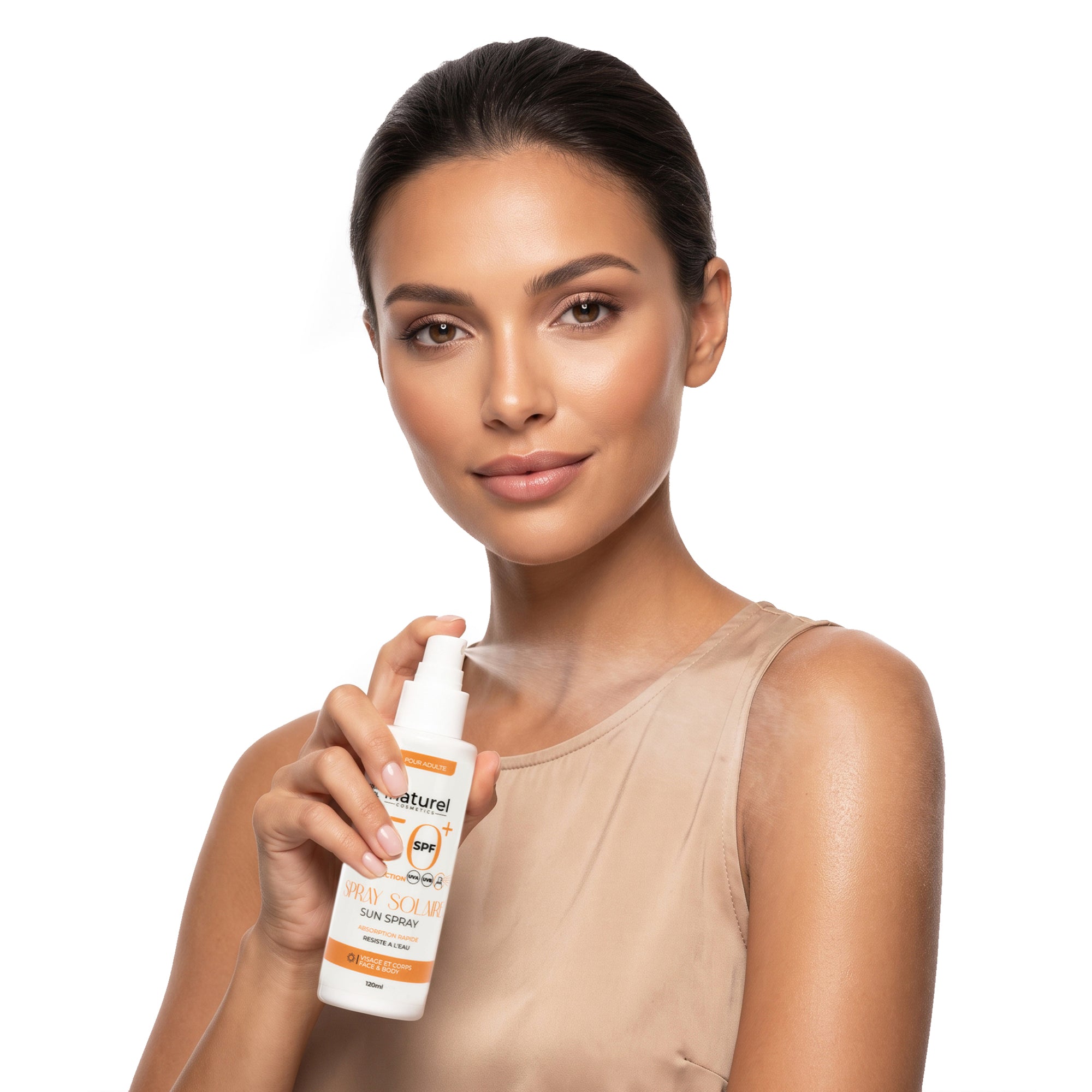 Spray Solaire SPF 50+ | Adulte – 120 ml