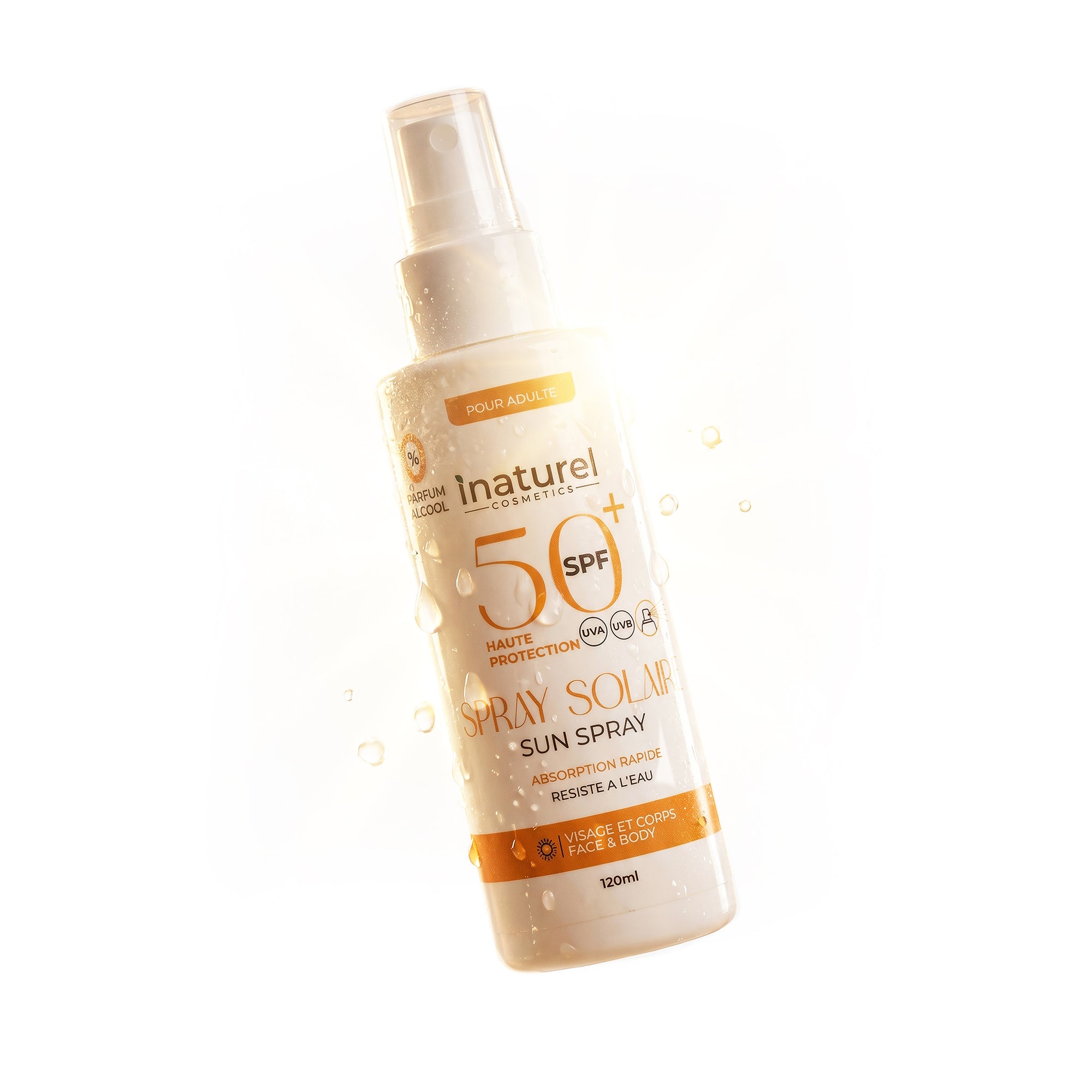 Spray Solaire SPF 50+ | Adulte – 120 ml