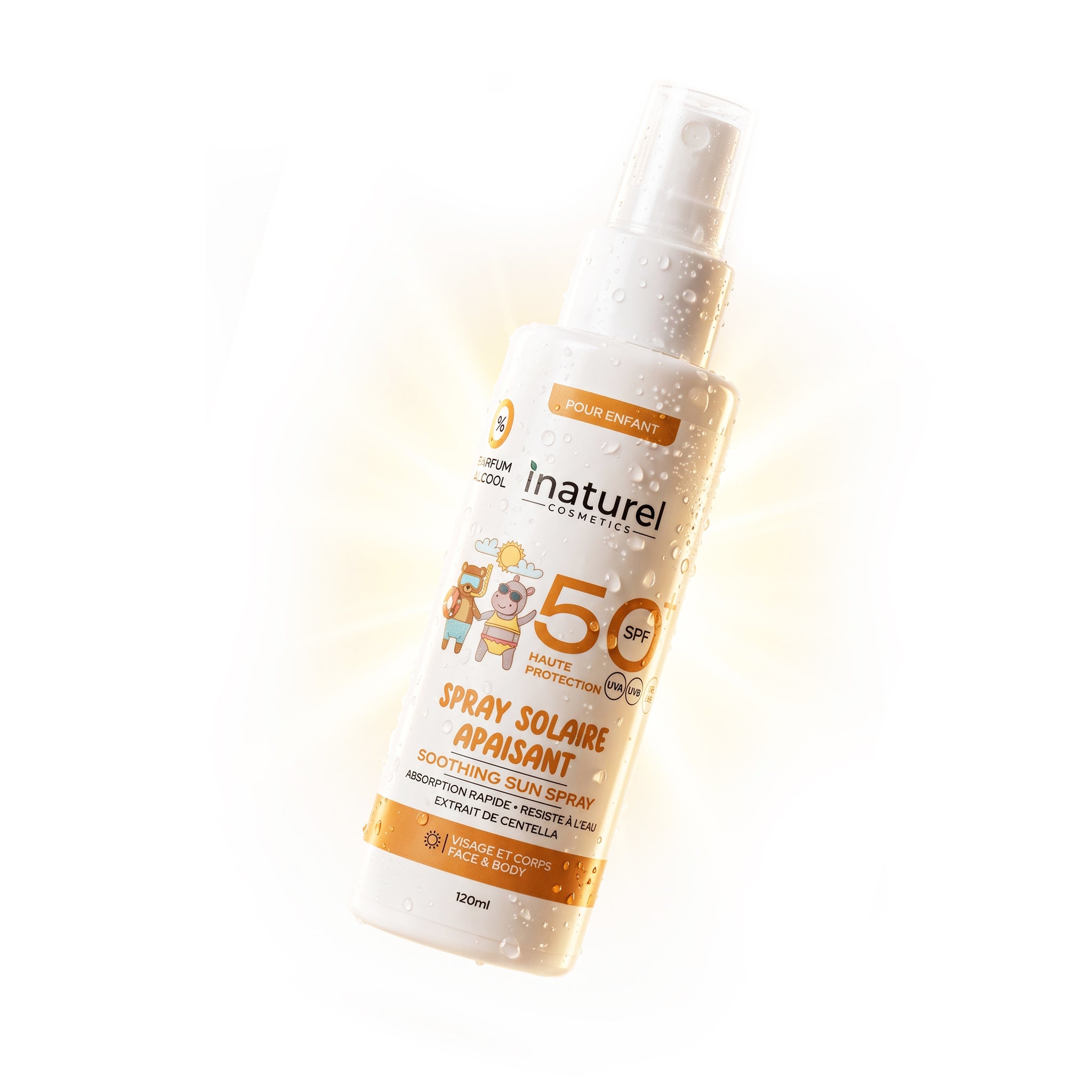 Spray Solaire Apaisant SPF 50+ | Enfants – 120 ml